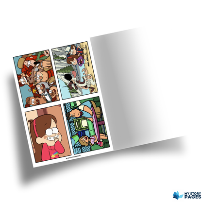 Favorite Cartoon Mystery Coloring Book Vol. 14 PDF | Color by Number | Cartoon Mystery Coloring Pages | Digital Download