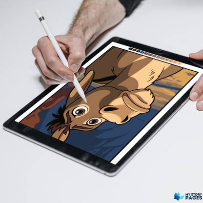 Coloriage Mystère Ogre PDF | Coloriage par Numéros | Livre de Coloriage Fantastique | Téléchargement Numérique