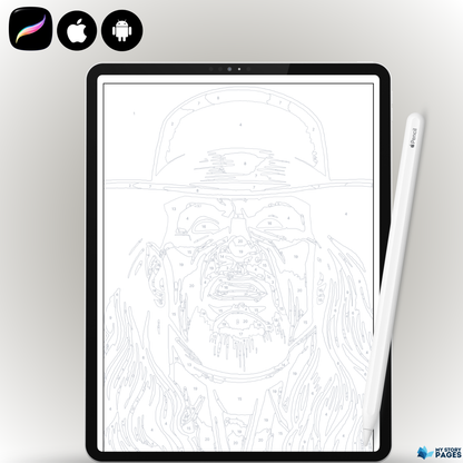 Coloriage Mystère Wrestling PDF | Coloriage par Numéros Catch | Livre de Coloriage Numérique à Imprimer
