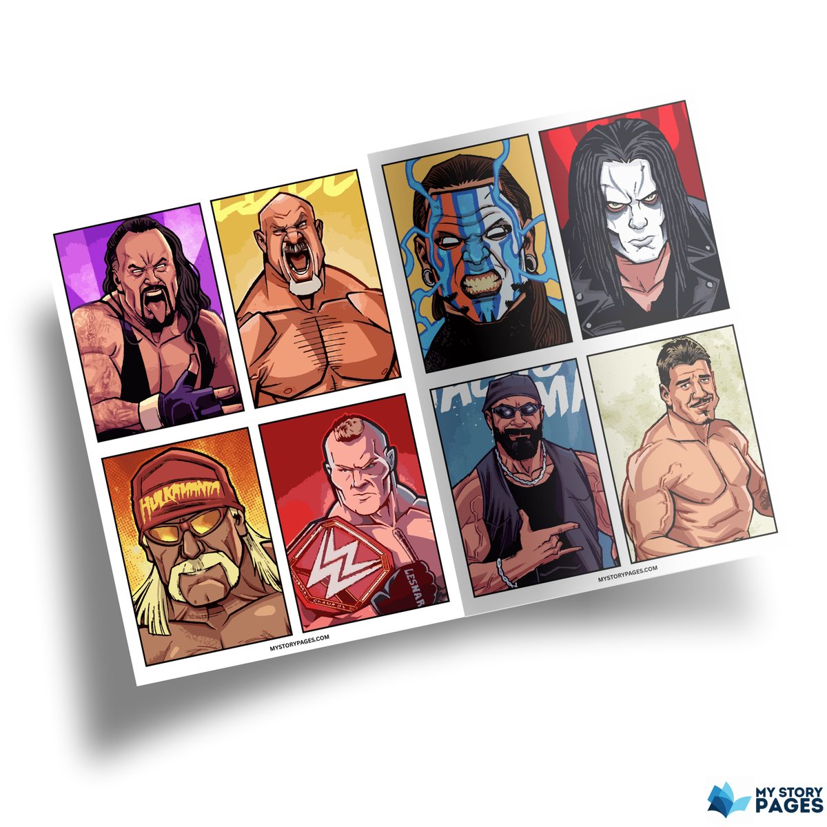 Coloriage Mystère Wrestling PDF | Coloriage par Numéros Catch | Livre de Coloriage Numérique à Imprimer