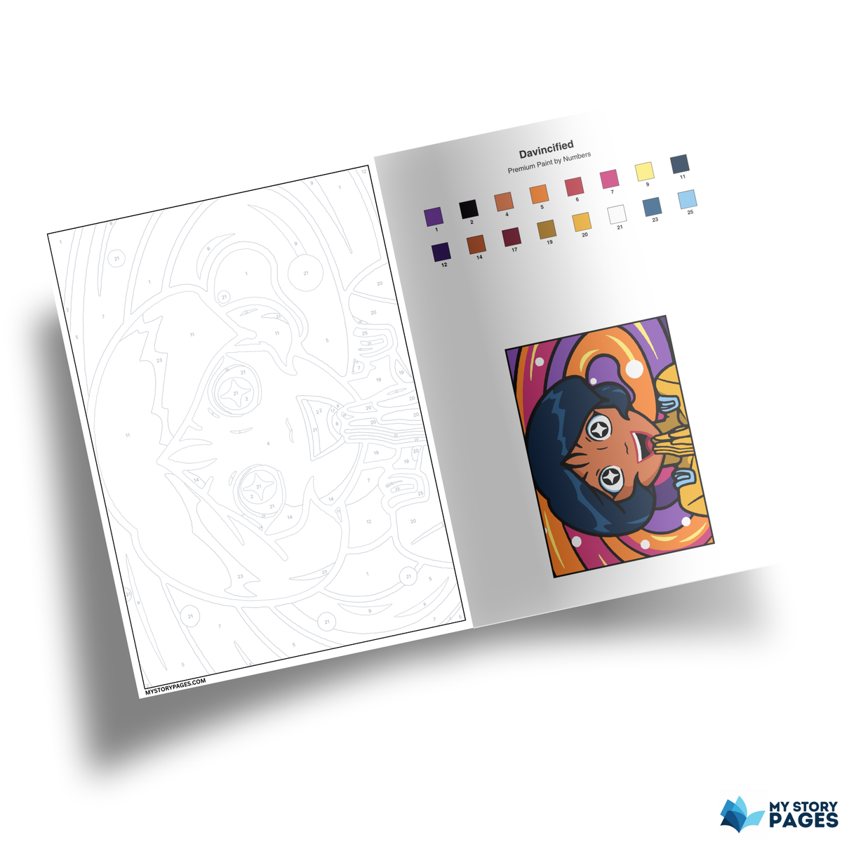 Coloriage Mystère Powerpuff Girls PDF | Coloriage par Numéros | Livre de Coloriage Numérique | Téléchargement Instantané