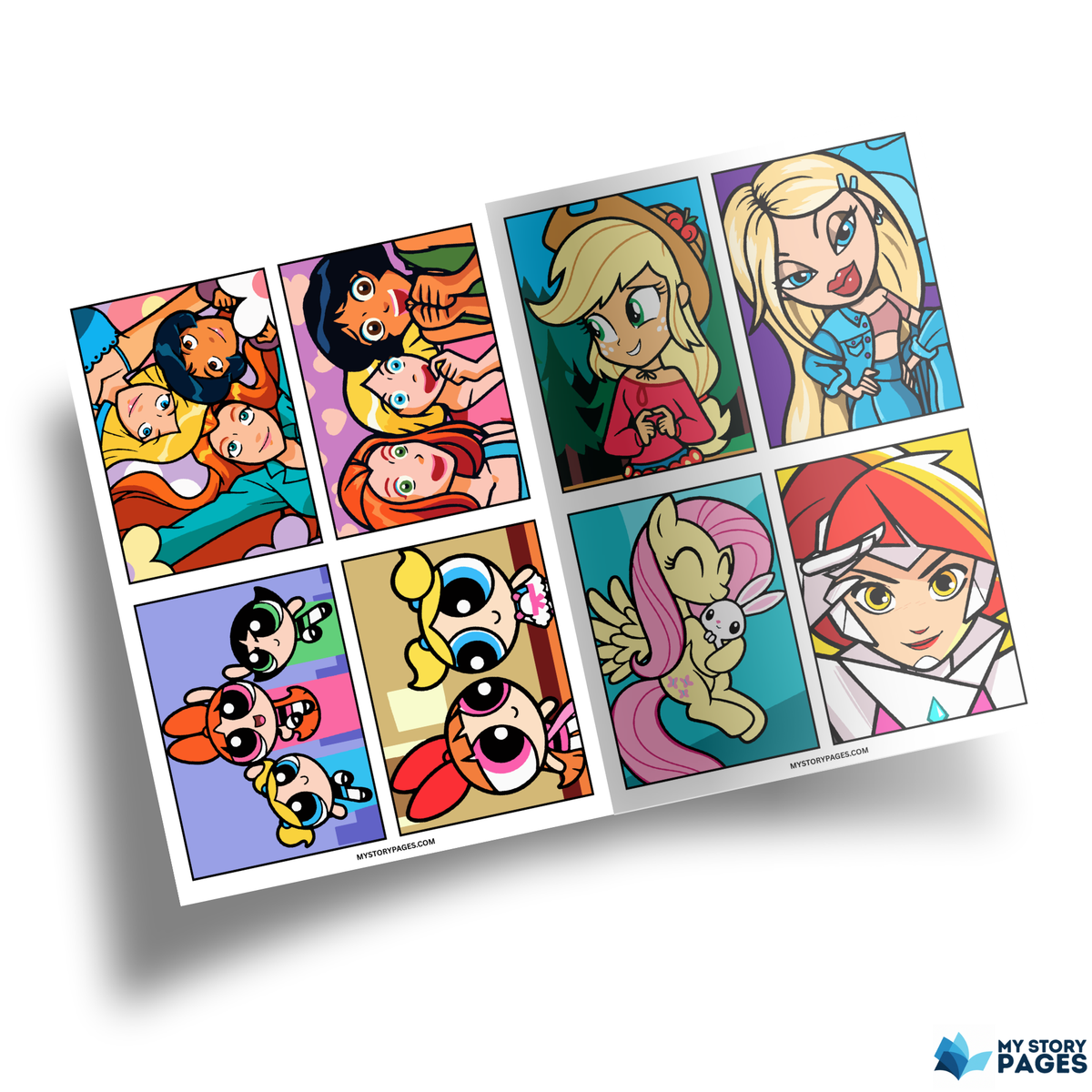 Coloriage Mystère Powerpuff Girls PDF | Coloriage par Numéros | Livre de Coloriage Numérique | Téléchargement Instantané