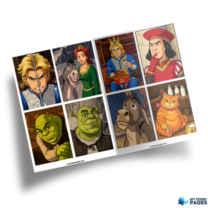 Coloriage Mystère Ogre PDF | Coloriage par Numéros | Livre de Coloriage Fantastique | Téléchargement Numérique