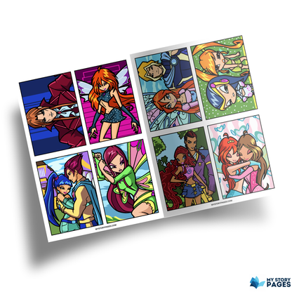 Coloriage Mystère Fille Fantastique Vol. 15 PDF | Coloriage par Numéro | Téléchargement Numérique