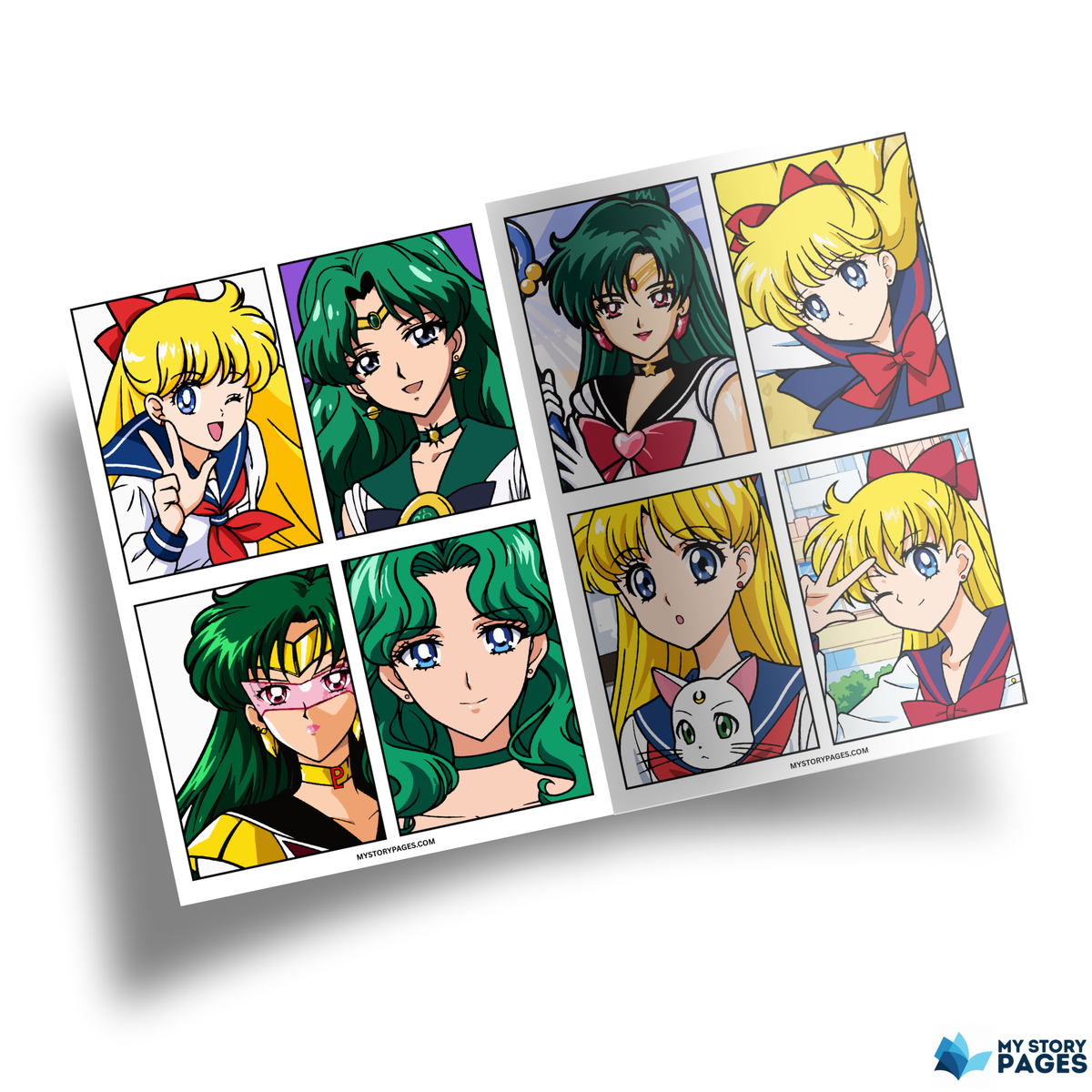 Favorite Anime Mystery Coloring Book PDF – Color by Number | Manga Girl Digital Coloring Pages | Printable Download