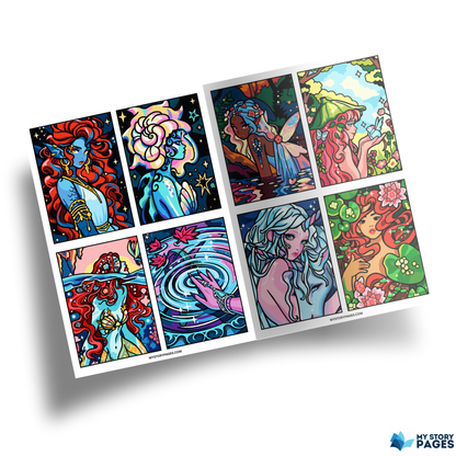 Coloriage Mystère Fée Magique PDF | Coloriage par Numéros Fantasy | Livre de Coloriage Numérique à Imprimer