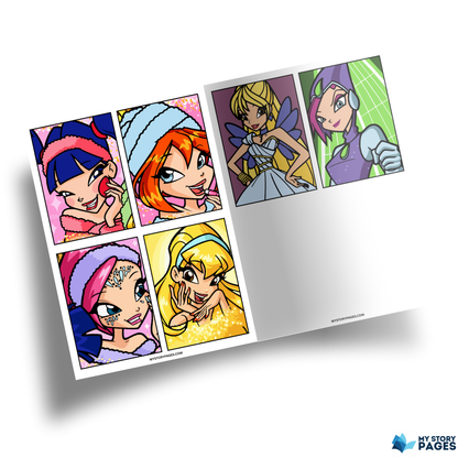 Coloriage Mystère Fille Fantastique Vol. 15 PDF | Coloriage par Numéro | Téléchargement Numérique