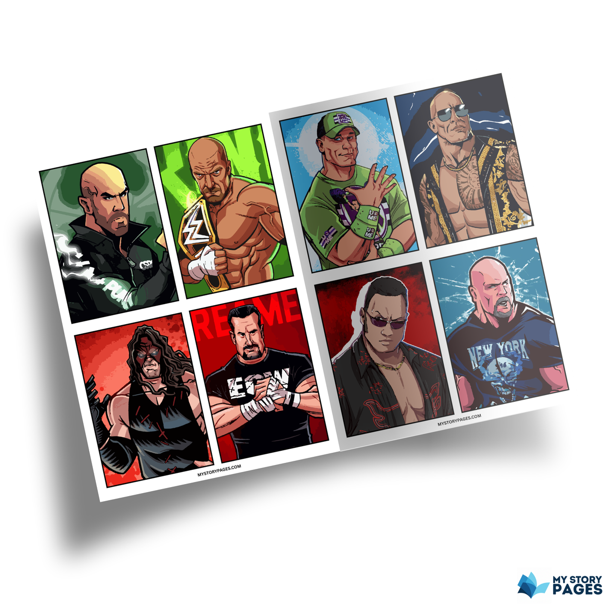 Coloriage Mystère Wrestling PDF | Coloriage par Numéros Catch | Livre de Coloriage Numérique à Imprimer